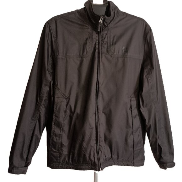 Timberland Men’s Black Waterproof Fleece Lined Jacket Size Medium - Picture 1 of 16